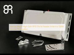 Narrow Beam High Gain RFID Portal Reader เสาอากาศ 10dBic Circular Polarization