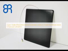 รับ 15dbi Rfid Directional Antenna Uniform Field ไม่มีโซนตาบอด Oversize Ultrathin